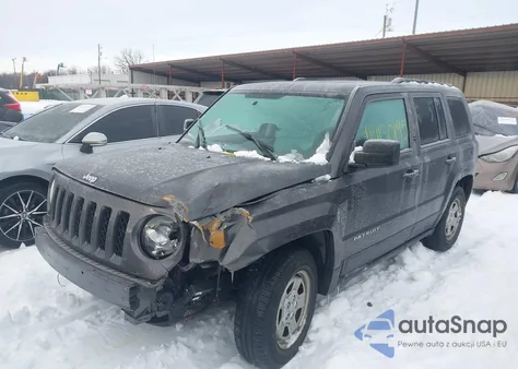 2016 Jeep Patriot Sport from USA, damaged, VIN 1C4NJPBAXGD687900